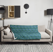 Load image into Gallery viewer, TEQUILA & LIME Modern Throw Blanket