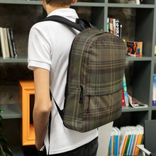 Load image into Gallery viewer, TOAST OF THE TOWN TARTAN PLAID Backpack