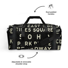 Load image into Gallery viewer, NEW YORK SUBWAY Duffle bag
