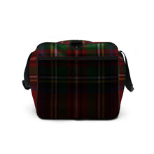 Load image into Gallery viewer, ROYAL RED TARTAN PLAID Duffle bag