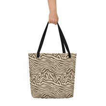 Load image into Gallery viewer, ANIMAL PRINT All-Over Print Large Tote Bag