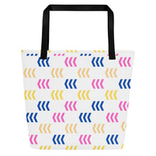 Load image into Gallery viewer, ARROWS All-Over Print Large Tote Bag