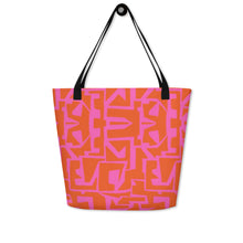 Load image into Gallery viewer, ECHELON All-Over Print Large Tote Bag