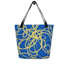 Load image into Gallery viewer, MODERN ART All-Over Print Large Tote Bag