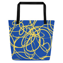 Load image into Gallery viewer, MODERN ART All-Over Print Large Tote Bag