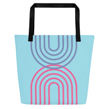 Load image into Gallery viewer, METRO All-Over Print Large Tote Bag