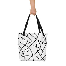 Load image into Gallery viewer, VOGUE All-Over Print Large Tote Bag
