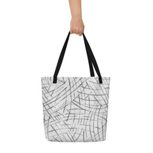 Load image into Gallery viewer, RHAPSODY All-Over Print Large Tote Bag