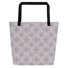 Load image into Gallery viewer, MODERN CIRCLES All-Over Print Large Tote Bag