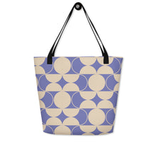 Load image into Gallery viewer, MOD GEO All-Over Print Large Tote Bag