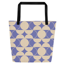 Load image into Gallery viewer, MOD GEO All-Over Print Large Tote Bag