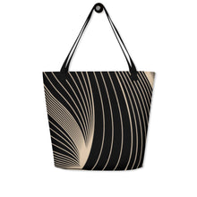 Load image into Gallery viewer, MODERN WAVE All-Over Print Large Tote Bag