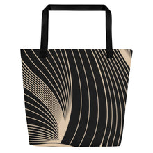 Load image into Gallery viewer, MODERN WAVE All-Over Print Large Tote Bag