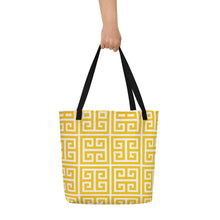 Load image into Gallery viewer, BRIGHT DAY All-Over Print Large Tote Bag