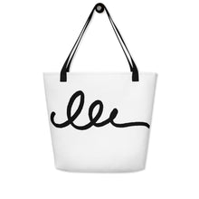 Load image into Gallery viewer, SIGNATURE All-Over Print Large Tote Bag