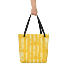 Load image into Gallery viewer, MODERN LINES All-Over Print Large Tote Bag