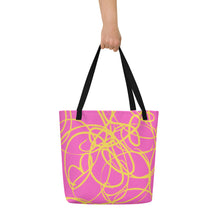 Load image into Gallery viewer, MODERN ART All-Over Print Large Tote Bag