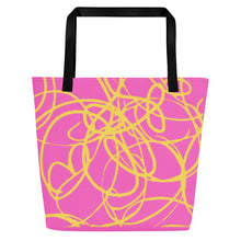 Load image into Gallery viewer, MODERN ART All-Over Print Large Tote Bag