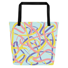 Load image into Gallery viewer, CELEBRATE THE DAY Large Tote Bag