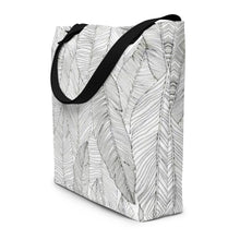 Load image into Gallery viewer, BANANA LEAF All-Over Print Large Tote Bag