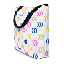 Load image into Gallery viewer, ARROWS All-Over Print Large Tote Bag