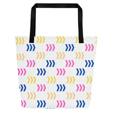 Load image into Gallery viewer, ARROWS All-Over Print Large Tote Bag