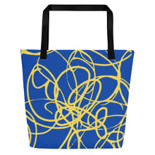 Load image into Gallery viewer, MODERN ART All-Over Print Large Tote Bag