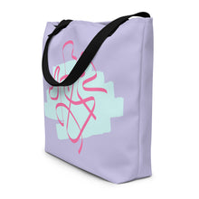 Load image into Gallery viewer, MIA All-Over Print Large Tote Bag