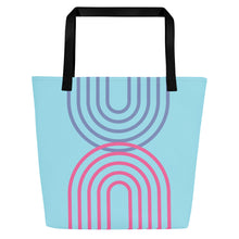 Load image into Gallery viewer, METRO All-Over Print Large Tote Bag