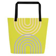 Load image into Gallery viewer, METRO All-Over Print Large Tote Bag