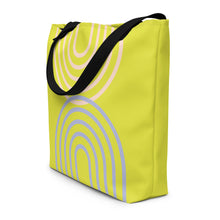 Load image into Gallery viewer, METRO All-Over Print Large Tote Bag