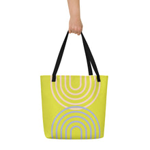 Load image into Gallery viewer, METRO All-Over Print Large Tote Bag
