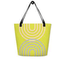 Load image into Gallery viewer, METRO All-Over Print Large Tote Bag