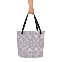 Load image into Gallery viewer, MODERN CIRCLES All-Over Print Large Tote Bag