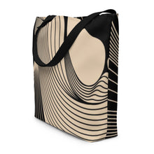 Load image into Gallery viewer, MODERN WAVE All-Over Print Large Tote Bag