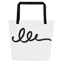 Load image into Gallery viewer, SIGNATURE All-Over Print Large Tote Bag