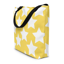 Load image into Gallery viewer, STARS All-Over Print Large Tote Bag