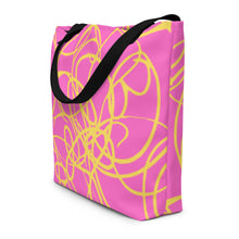 Load image into Gallery viewer, MODERN ART All-Over Print Large Tote Bag