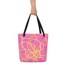 Load image into Gallery viewer, MODERN ART All-Over Print Large Tote Bag