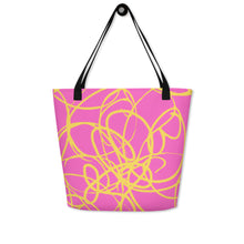 Load image into Gallery viewer, MODERN ART All-Over Print Large Tote Bag