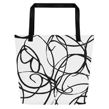 Load image into Gallery viewer, MODERN ART All-Over Print Large Tote Bag