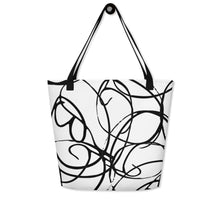 Load image into Gallery viewer, MODERN ART All-Over Print Large Tote Bag