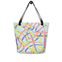 Load image into Gallery viewer, CELEBRATE THE DAY Large Tote Bag