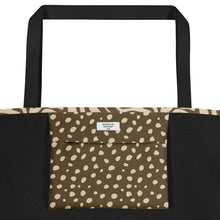 Load image into Gallery viewer, ANIMAL PRINT All-Over Print Large Tote Bag