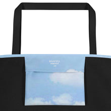 Load image into Gallery viewer, BLUE SKIES All-Over Print Large Tote Bag