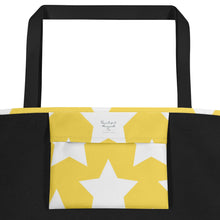Load image into Gallery viewer, STARS All-Over Print Large Tote Bag
