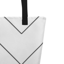 Load image into Gallery viewer, MODERN LINES All-Over Print Large Tote Bag