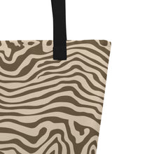 Load image into Gallery viewer, ANIMAL PRINT All-Over Print Large Tote Bag