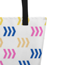 Load image into Gallery viewer, ARROWS All-Over Print Large Tote Bag