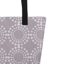 Load image into Gallery viewer, MODERN CIRCLES All-Over Print Large Tote Bag